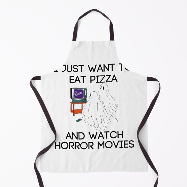 Item preview, I Just Want To Eat Pizza And Watch Horror Movies designed and sold by SweetAndSpice.