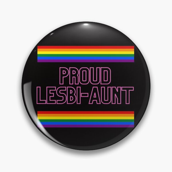 Item preview, 'Proud Lesbi-Aunt' Lesbian Aunt Pride Design designed and sold by queertees4all.