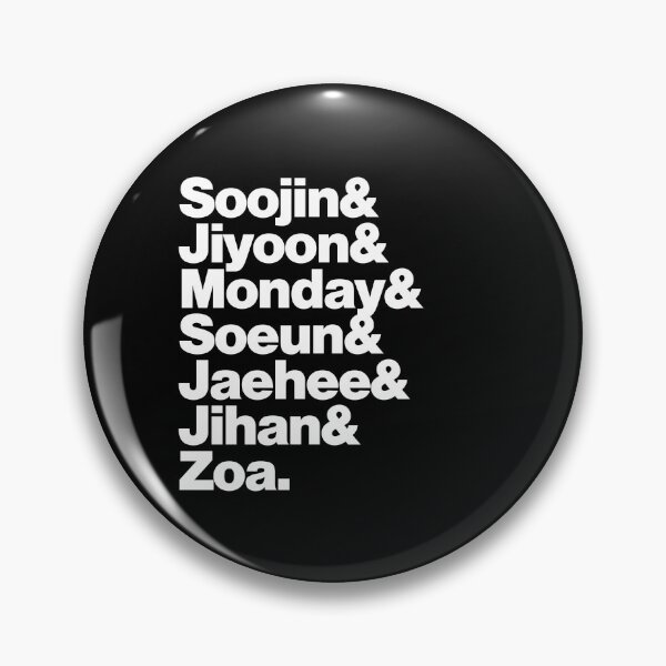 Item preview, WEEKLY & members names designed and sold by lovely-day.