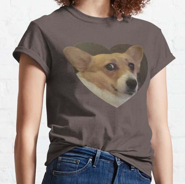 Doggo Stickers: Frightened Corg Classic T-Shirt