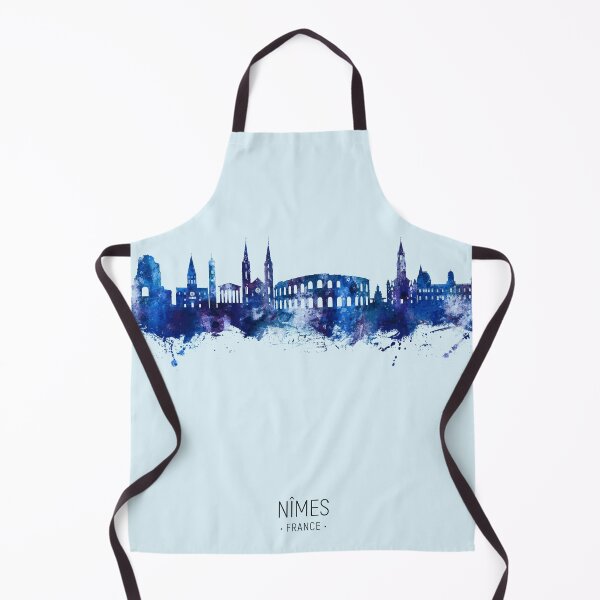 Item preview, Nîmes France Skyline designed and sold by ArtPrints.