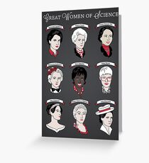 Great Women of Science {Set} Greeting Card