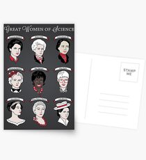 Great Women of Science {Set} Postkarten