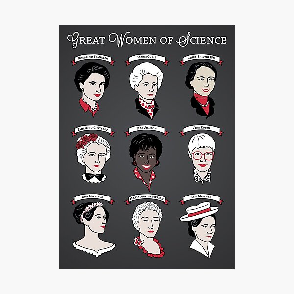 Item preview, Great Women of Science {Set} designed and sold by geeksweetie.