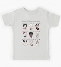 Camiseta para niños Grandes Mujeres de la Ciencia {Set}