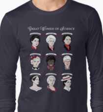 Great Women of Science {Set} Long Sleeve T-Shirt