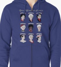 Great Women of Science {Set} Zipped Hoodie
