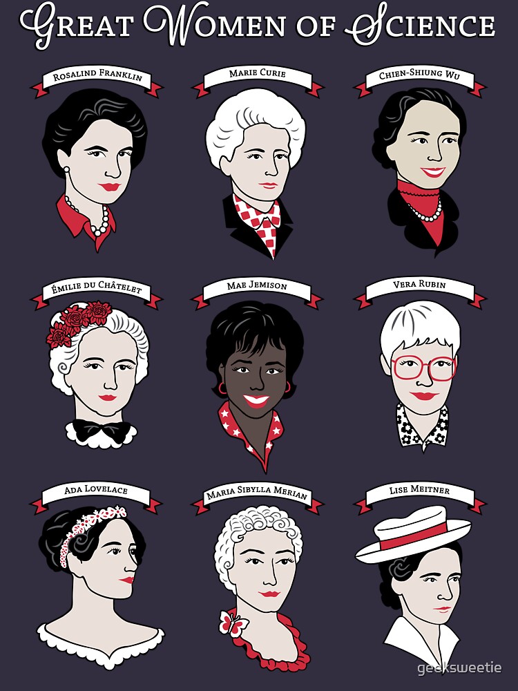 Great Women of Science {Set} by geeksweetie