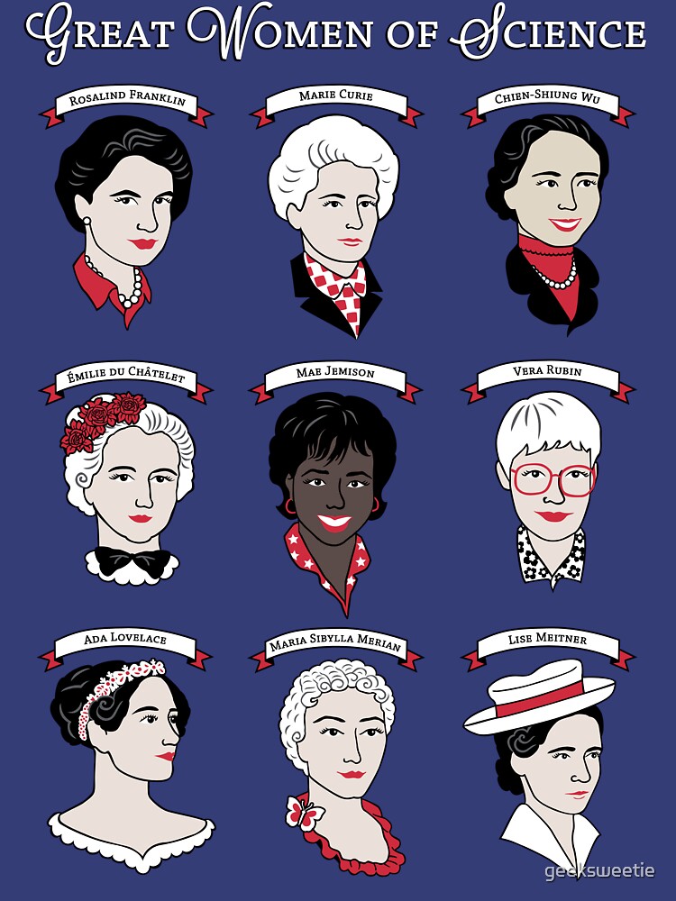 Great Women of Science {Set} by geeksweetie