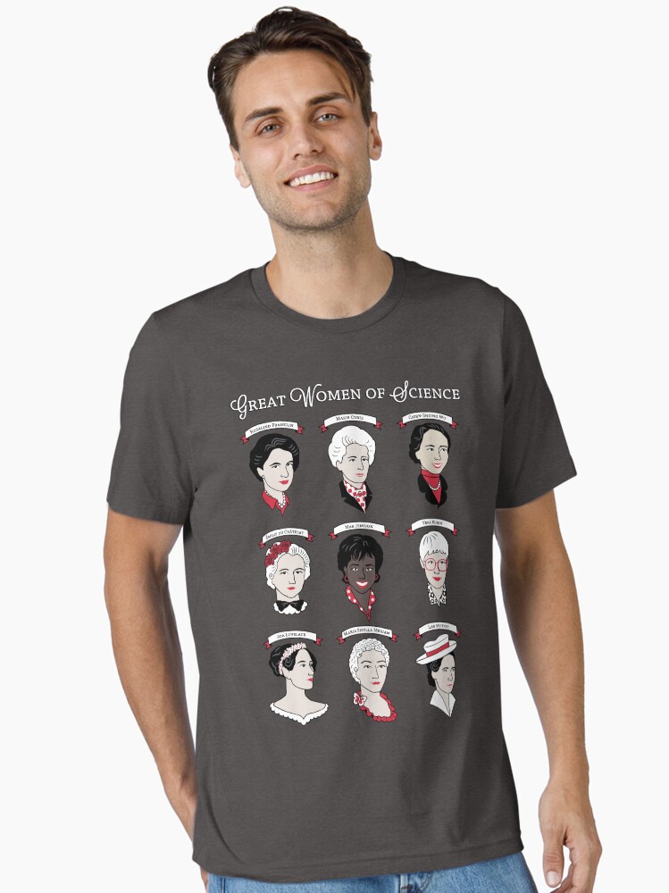 Thumbnail 1 of 7, Essential T-Shirt, Great Women of Science {Set} designed and sold by geeksweetie.