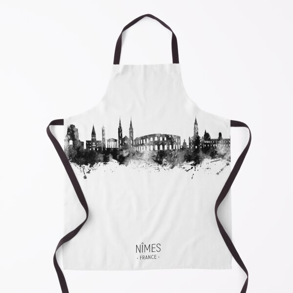 Item preview, Nîmes France Skyline designed and sold by ArtPrints.