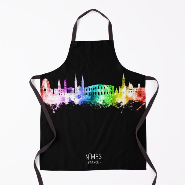 Item preview, Nîmes France Skyline designed and sold by ArtPrints.