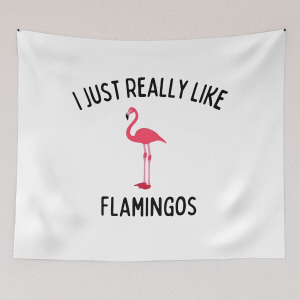 Item preview, I Just Really Like Flamingos designed and sold by Water Flick.