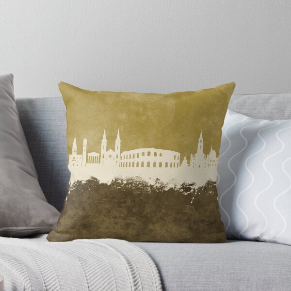 Item preview, Nîmes France Skyline designed and sold by ArtPrints.