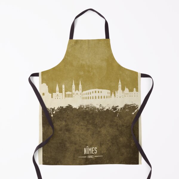 Item preview, Nîmes France Skyline designed and sold by ArtPrints.