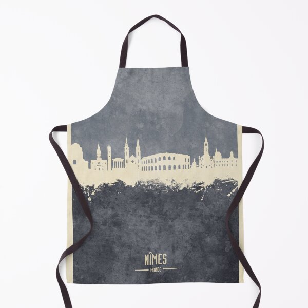 Item preview, Nîmes France Skyline designed and sold by ArtPrints.