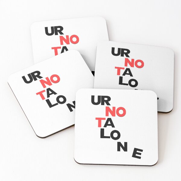 Item preview, You Are Not Alone design designed and sold by DeDesignBerlin.