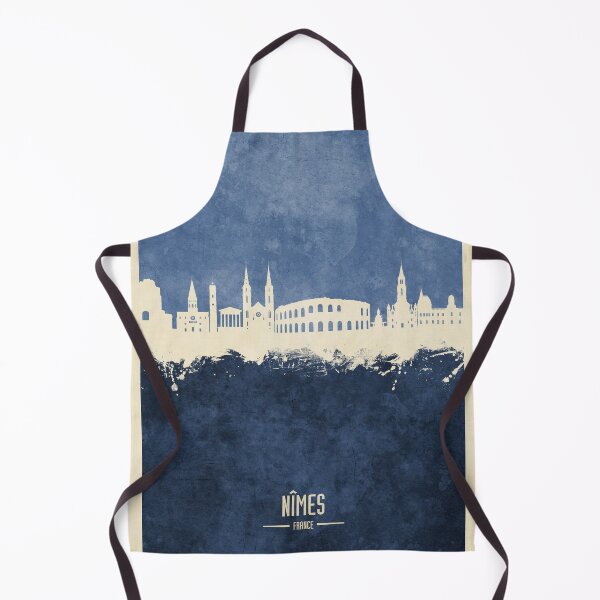 Item preview, Nîmes France Skyline designed and sold by ArtPrints.