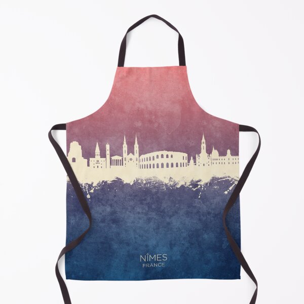 Item preview, Nîmes France Skyline designed and sold by ArtPrints.