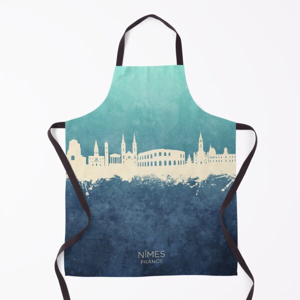 Item preview, Nîmes France Skyline designed and sold by ArtPrints.