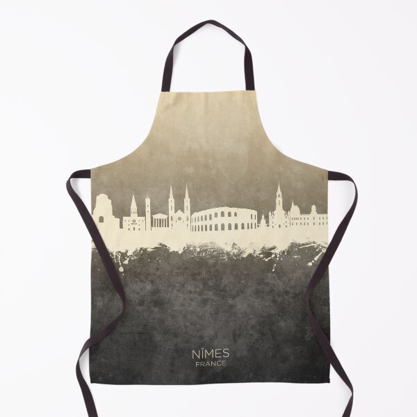 Item preview, Nîmes France Skyline designed and sold by ArtPrints.
