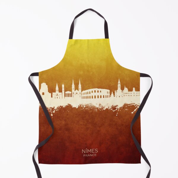 Item preview, Nîmes France Skyline designed and sold by ArtPrints.