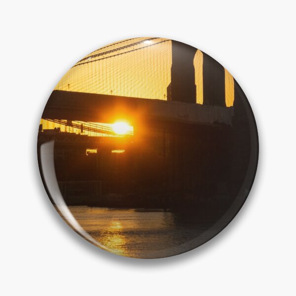 Item preview, New York City Magic - Iconic Brooklyn Bridge Sunrise designed and sold by Georgia Mizuleva.