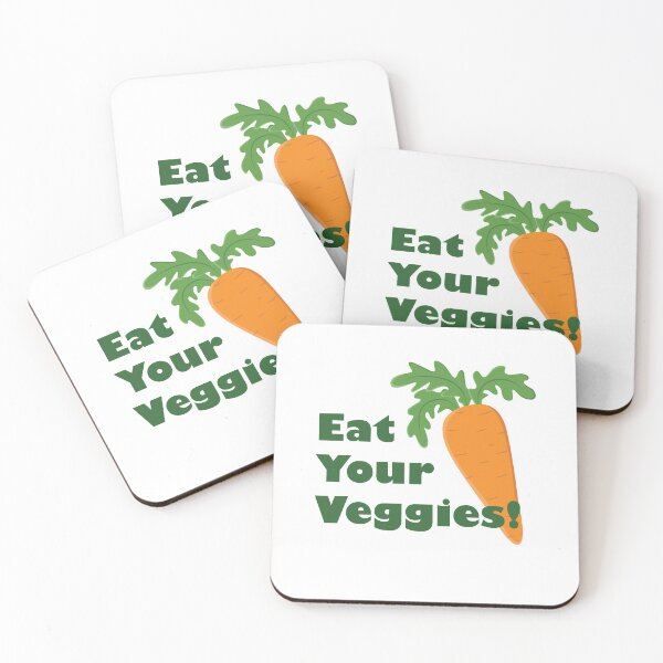 Item preview, Eat your veggies carrot pattern designed and sold by Darshan Modi.
