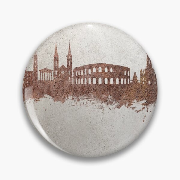 Item preview, Nîmes France Skyline designed and sold by ArtPrints.