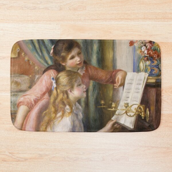 Aperçu de l'œuvre Pierre-Auguste Renoir - Jeunes filles au piano créée et vendue par Vivanne-art.