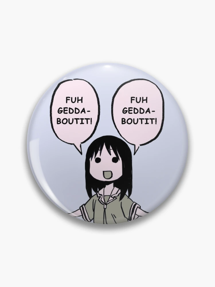 I draw fuhgeddaboutit osaka manga panel / forget about it / funny azumanga  daioh | Pin