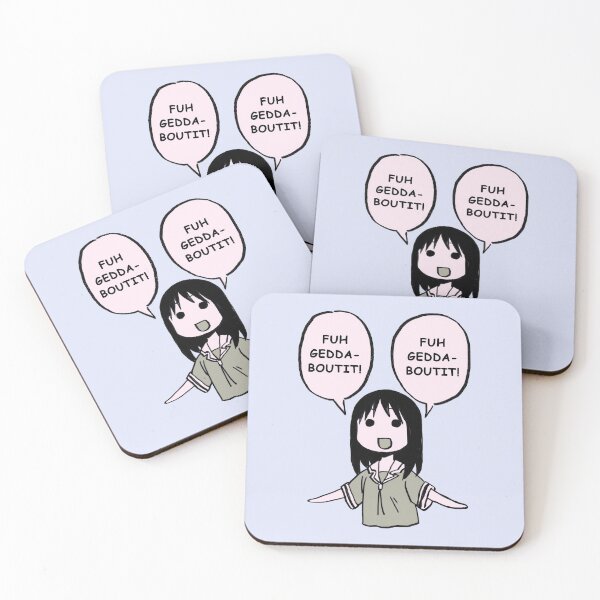 Item preview, I draw fuhgeddaboutit osaka manga panel / forget about it / funny azumanga daioh designed and sold by RansRoom.