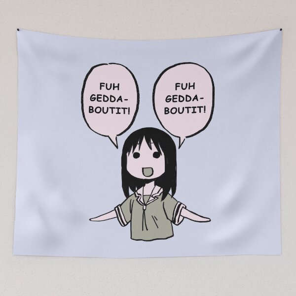 Item preview, I draw fuhgeddaboutit osaka manga panel / forget about it / funny azumanga daioh designed and sold by RansRoom.