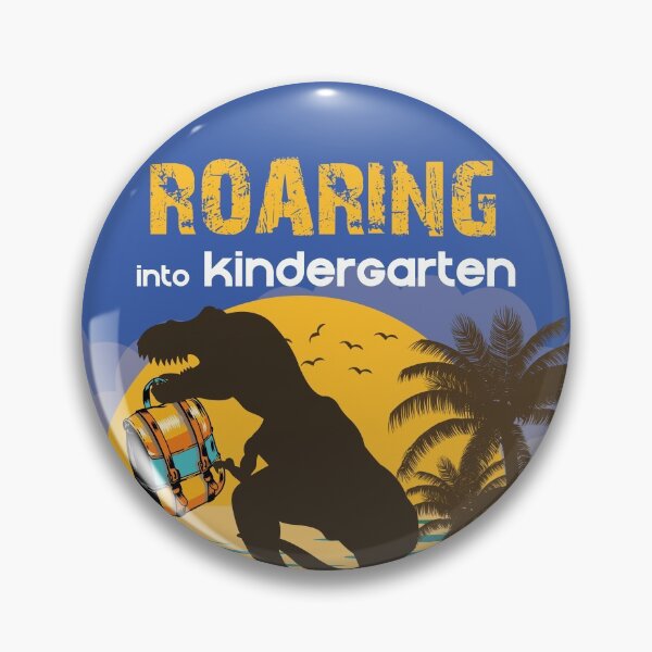 Item preview, Roaring Into Kindergarten Dinosaur Back To School Gift K students and teachers | designed and sold by Boom-llqb.