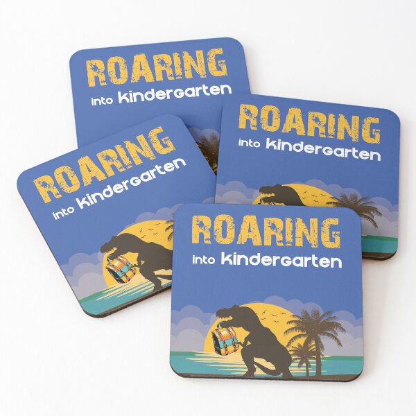 Item preview, Roaring Into Kindergarten Dinosaur Back To School Gift K students and teachers | designed and sold by Boom-llqb.