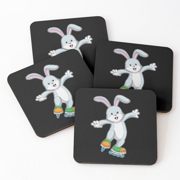 Item preview, Rabbit as Skater with Inline skates designed and sold by Snabdesign84.