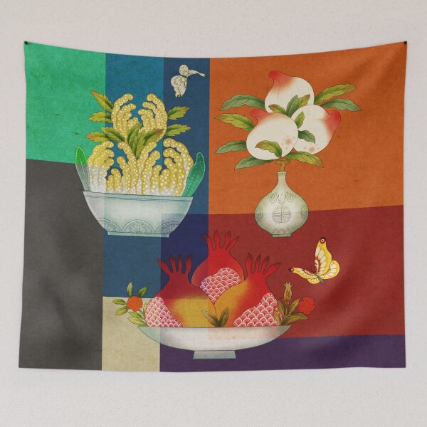Item preview, Small fruits B: Minhwa-Korean traditional/folk art designed and sold by minsillust.