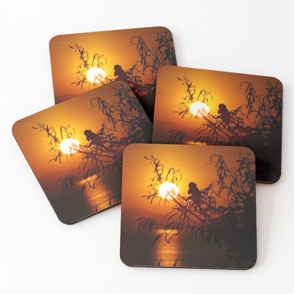 Item preview, Monkey at sunset   designed and sold by Natasha Chapman.