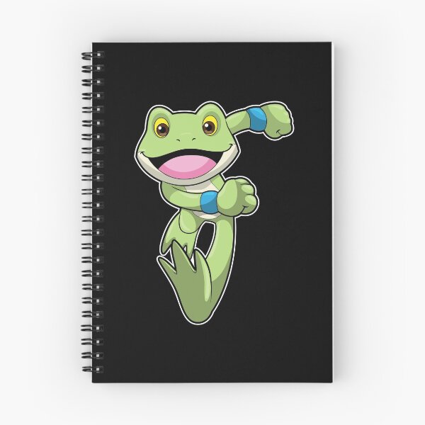 Item preview, Frog at Running with Sweatband designed and sold by Snabdesign84.