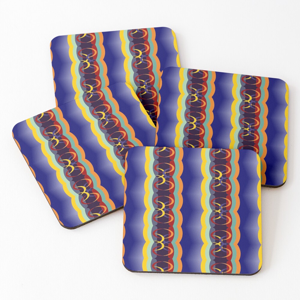 Item preview, Coasters (Set of 4) designed and sold by ClassyPatterns.