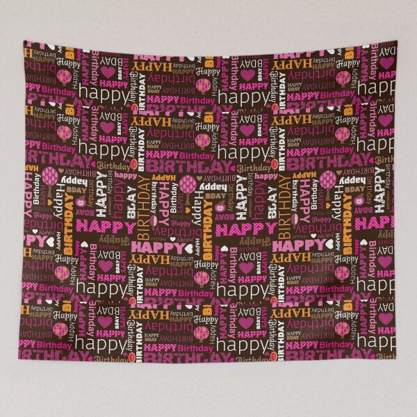 Item preview, Happy Birthday designed and sold by Arwa Ganiwalla.