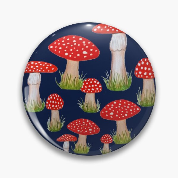 Aperçu de l'œuvre champignons rouges et champignons rouges créée et vendue par MagentaRose.