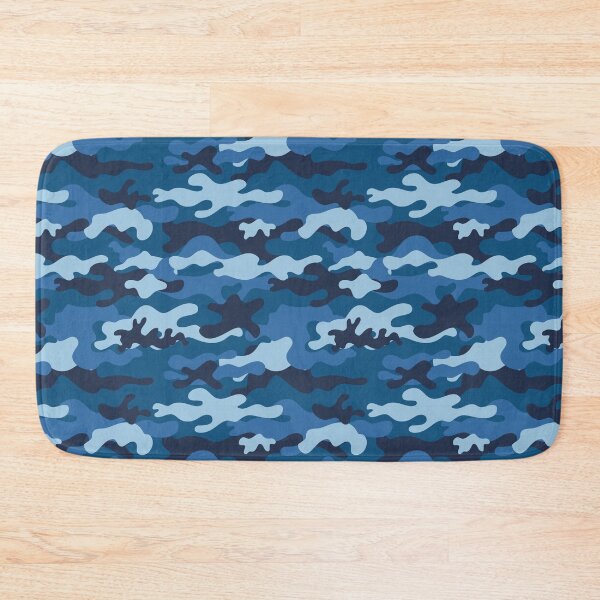 Item preview, Navy Blue Army Camo Pattern designed and sold by solrevolver.