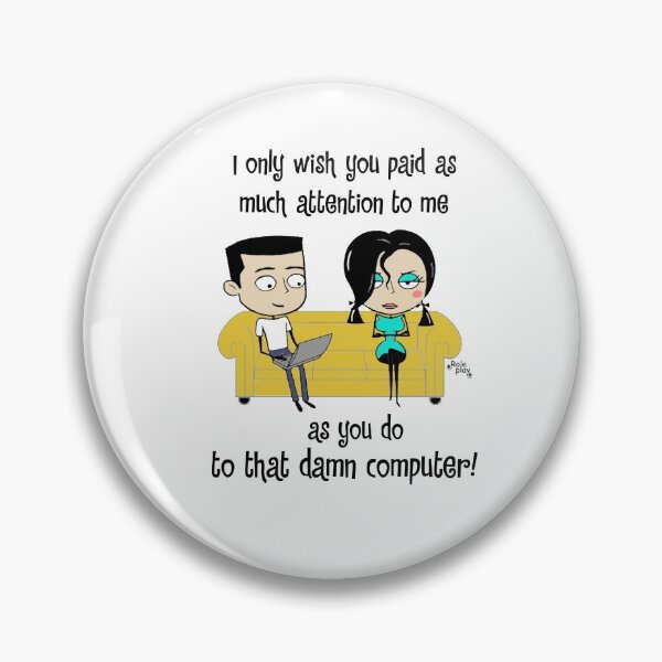 Item preview, Computer jealousy design by Pipberry designed and sold by Pipberry.