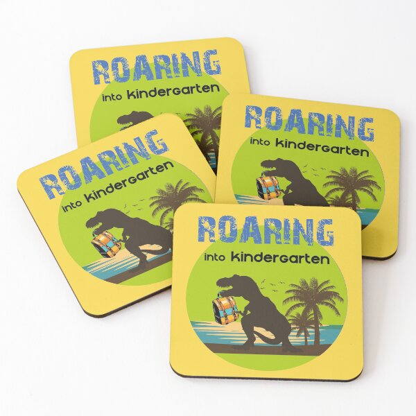 Item preview, Roaring Into Kindergarten Dinosaur Back To School Gift K students and teachers | designed and sold by Boom-llqb.