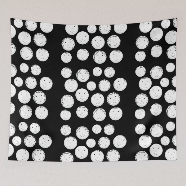 Item preview, Face doodles designed and sold by Arwa Ganiwalla.