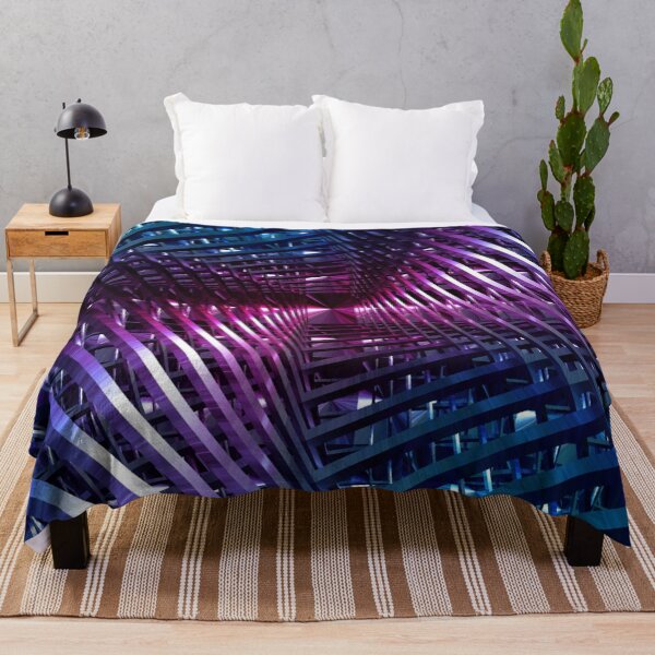 Item preview, Blue And Pink Optical Illusion designed and sold by FreedomUniverse.