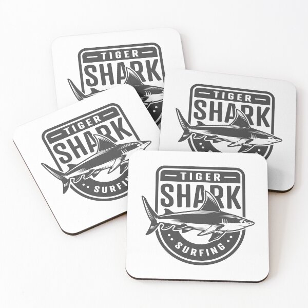 Item preview, Tiger Shark Surfing designed and sold by Vector Scout Lab.