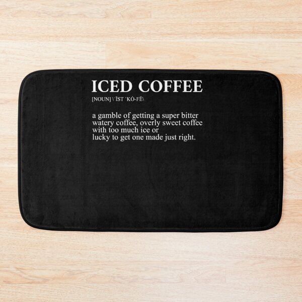 Item preview, Ice Coffee Noun Of Getting Super Bitter Watery Coffee designed and sold by Nessshirts.