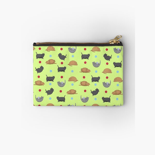 Item preview, Fat Cats - Green designed and sold by Kittys-Art.
